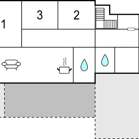 Three-bedroom In *